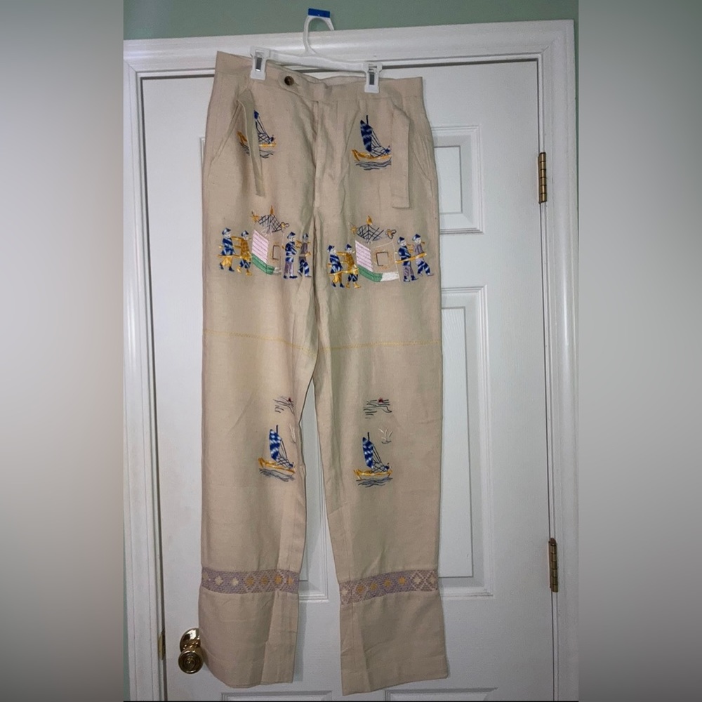 Bode Sailing Tableau Pants